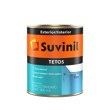 Tinta Acrílica Fosco Branco Tetos Suvinil