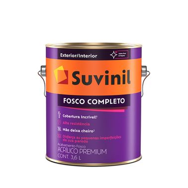 Tinta Acrílica Fosco Completo Branco Neve Premium Suvinil