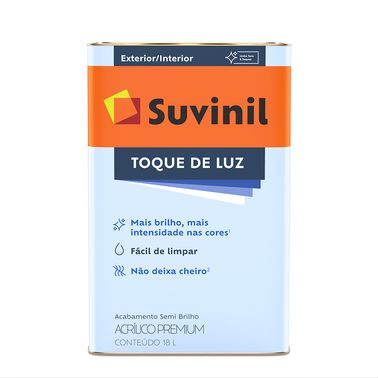 Tinta Acrílica Semi Brilho Branco Neve Toque de Luz Suvinil