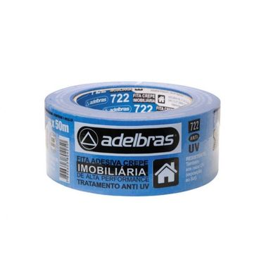 Fita Crepe Azul 722 Adelbras