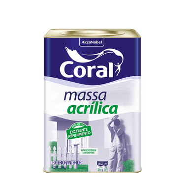 Massa Acrilica - Coral