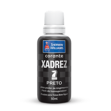 Corante Preto Xadrez - Sherwin Williams