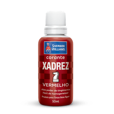 Corante Vermelho Xadrez - Sherwin Williams