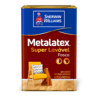 Tinta Acrilica Fosca Perola Metalatex - Sherwin Williams