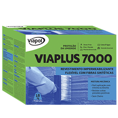 Revestimento Impermeabilizante Viaplus 7000 18Kg - Viapol