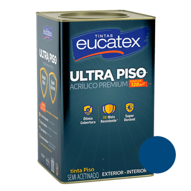 Tinta Super Piso Eucatex - Azul