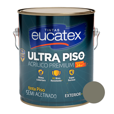 Tinta Acrílica Super Piso Premium Eucatex - Concreto
