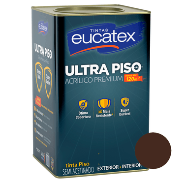 Tinta Super Piso Eucatex - Marrom