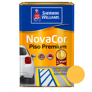 Piso Amarelo Demarcação Novacor - Sherwin Williams