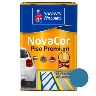 Piso Azul Novacor - Sherwin Williams