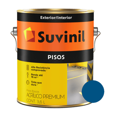 Piso Azul Suvinil