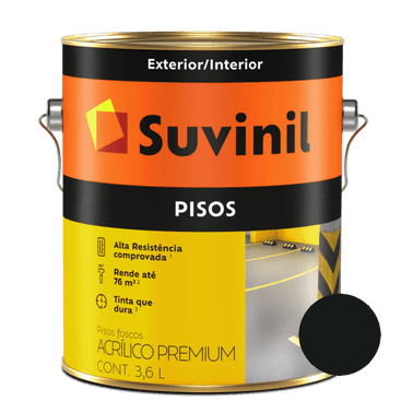 Piso Preto Suvinil