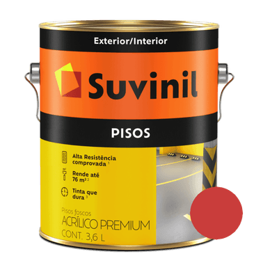 Piso Vermelho Suvinil