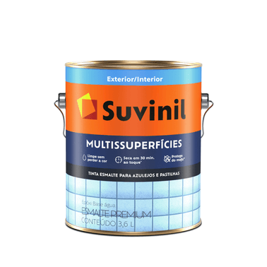 Tinta Esmalte Epóxi Base Água Multissuperficies Suvinil