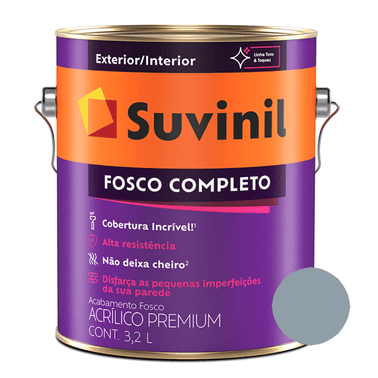 Tinta Acrílica Fosco Completo Golfinho Premium Suvinil