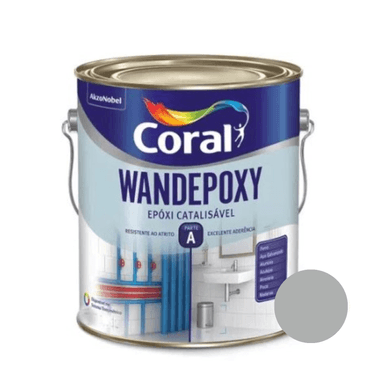Epóxi Wandepoxy Base Solvente Coral Cinza