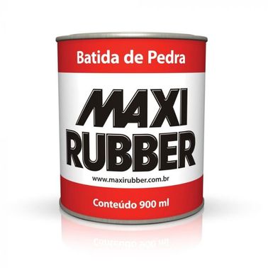 Resina Acrílica Batida de Pedra Preto - Maxi Rubber