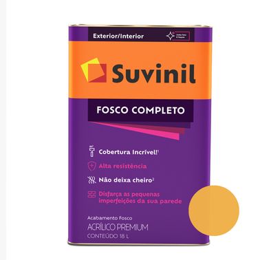 Tinta Acrílica Fosco Completo Mel Premium Suvinil