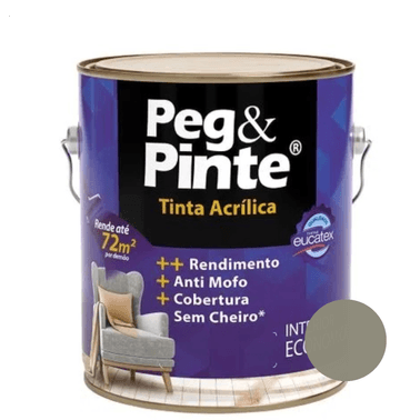Tinta Acrílica Eucatex PEG & PINTE Fosco - Luar do Sertão