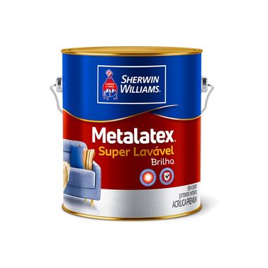 Tinta Acrilica Semi Brilho Branco Metalatex - Sherwin Williams