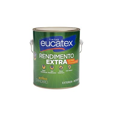 Tinta Acrílica Eucatex Rendimento Extra Fosco - Chocolate