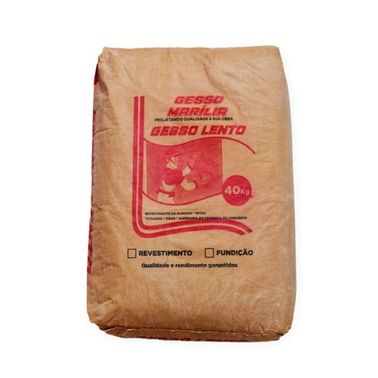 Gesso Lento 40kg - Marilia