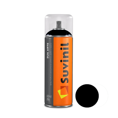 Spray Preto Bri Suvinil