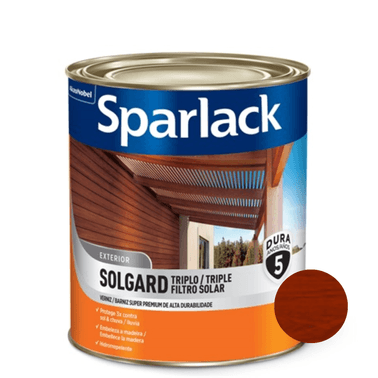 Verniz Solgard Triplo Filtro Solar Brilhante Mogno - Sparlack
