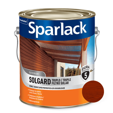 Verniz Solgard Triplo Filtro Solar Brilhante Mogno - Sparlack
