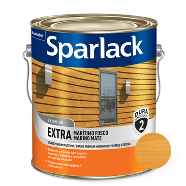 Verniz Extra Maritimo Fosco Natural - Sparlack
