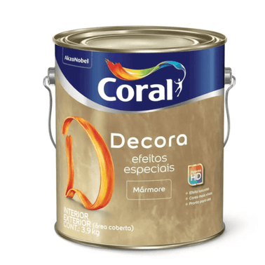 Efeito Marmore Decora Branco - Coral