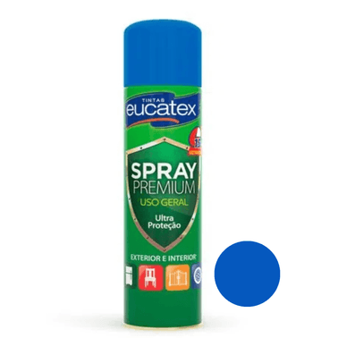 Tinta Spray Azul Claro Eucatex