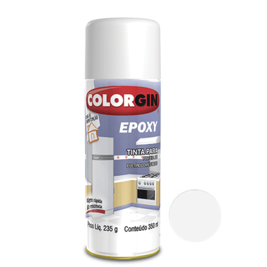 Tinta Spray Branco Epoxi Colorgin