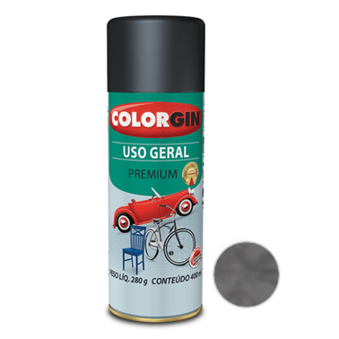 Tinta Spray Grafite Médio Para Rodas 55031 Colorgin