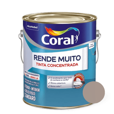 Tinta Acrílica Fosco Rende Muito Standard Lilás - Coral