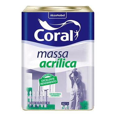 Massa Acrilica - Coral