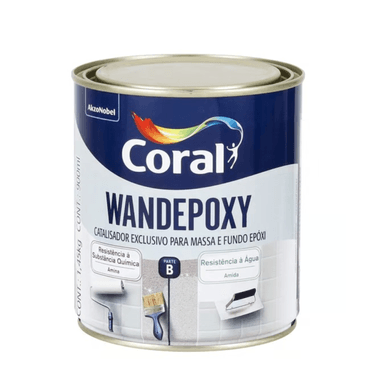 Catalisador FUNDO Epóxi AMINA Wandepoxy  - Coral