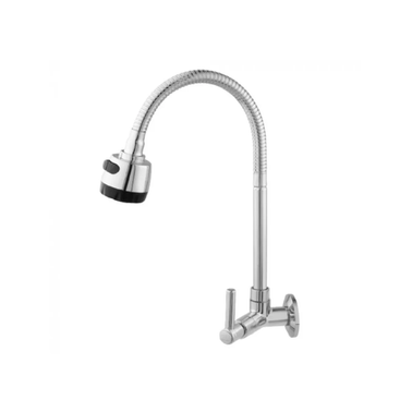 Torneira Cozinha Parede Bica Móvel Flexivel Cr - Romar