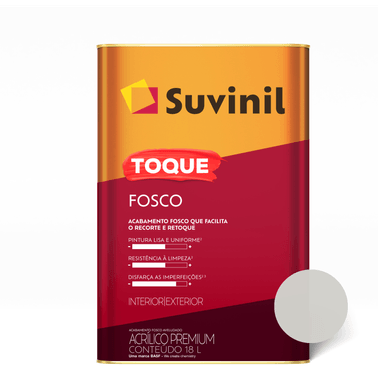 Tinta Toque Fosco Crômio - Suvinil
