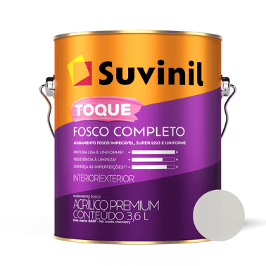 Tinta Toque Fosco Completo Crômio - Suvinil