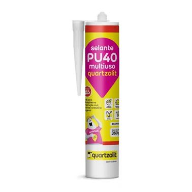 Selante PU40 Multiuso Branco 360g - Quartzolit
