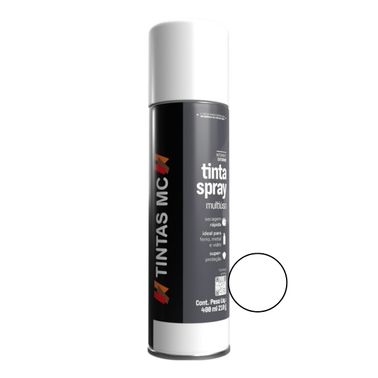 Spray Branco 400Ml Alta Temperatura Tintas MC