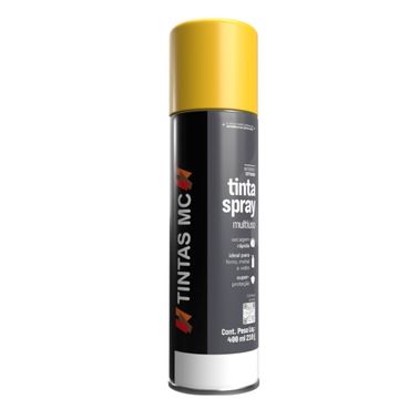 Spray Amarelo 400Ml Uso Geral Tintas MC