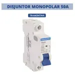 Disjuntor Unipolar 50A Curva C Tramontina.webp