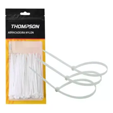 Abracadeira Branco 2-5 PolegadasX 150Mm C 100 Thompson