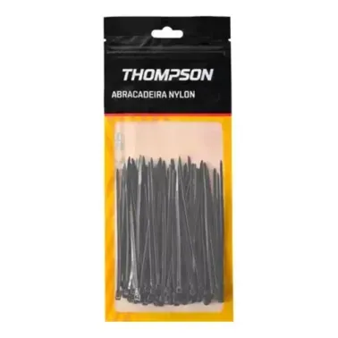 Abracadeira Preta 7-6 Polegadas X400Mm C  50 Thompson