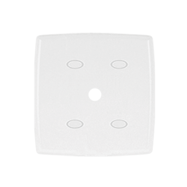 Placa 4×4  P  1 Saída de Fio c 20 Uni cinza ilumi