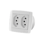 Tomada Dupla 10A Monobloco Slim  Ilumi.png