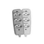 Tomada Em Barra Tripla 2P+T Cinza  Ilumi.png