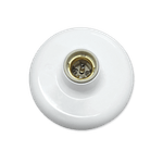 Plafon Com Receptaculo De Porcelana Branco 100W Import  Ilumi.png